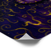 Poster Rococo gothique Violet Duchess - Mot de passe (Coin)