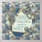 Poster Rococo Rich Romantic Gold Reliefs & Masques (Devant)