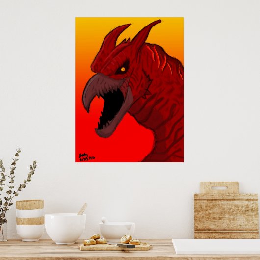 Poster Rodan (Cuisine)
