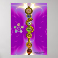 RODE D'ASCLEPIUS 7 CHAKRAS, YOGA, ÉNERGIE SPIRITUE