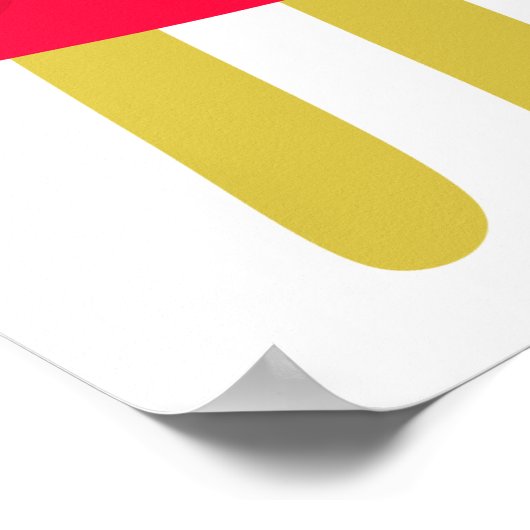 Poster rode kever (Hoek)