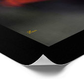 Poster rode rozen (Hoek)