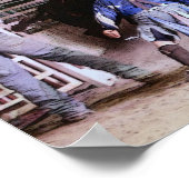 POSTER RODEO : BULL RIDING (Coin)