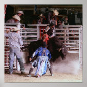 POSTER RODEO : BULL RIDING (Devant)
