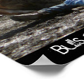 Poster Rodeo Cowboy et Bull Mud Lutte (Coin)