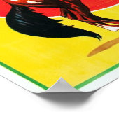 Poster Rodéo de Ventura, 1933. Publicité vintage (Coin)