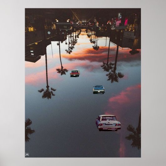 Poster Rodeo Drive beverly Hills (Devant)