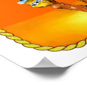 Poster Rodeo Goat Roper (Coin)