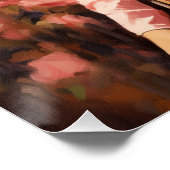 Poster Rodéo Rose Dusty : Cowgirl Wall Art (Coin)