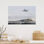 Poster Rôdeur de F-22 Raptor EA-6B (Cuisine)