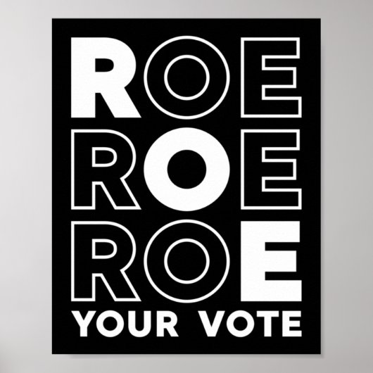 POSTER ROE ROE ROE VOTRE VOTE 52 (Devant)