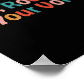 Poster Roe Roe Roe Votre Vote 88 (Coin)