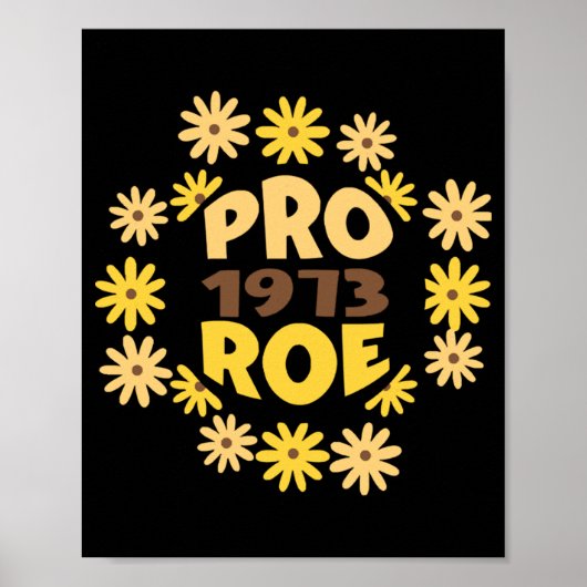 Poster Roe v Wade Rights ProChoice Feminist Pro (Devant)
