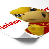 Poster Rogers Golden Hawk Costumed Mascot (Coin)