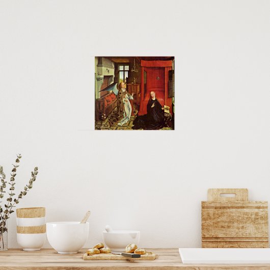 Poster Rogier van der Weyden - Annonciation (Cuisine)