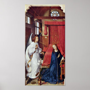 Poster Rogier van der Weyden - l'annonce