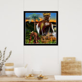 Poster Roi africain (Cuisine)