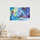 POSTER ROI ARTHUR, DAME DU LAC ET EXCALIBUR (Cuisine)