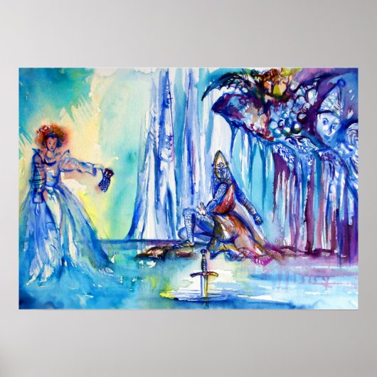 Poster ROi ARTHUR, DAME DU LAC ET EXCALIBUR (Devant)