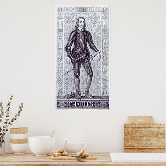 Poster Roi Charles Ier (Cuisine)