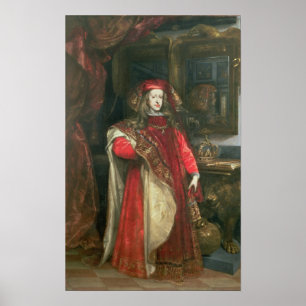 Poster Roi Charles II d'Espagne