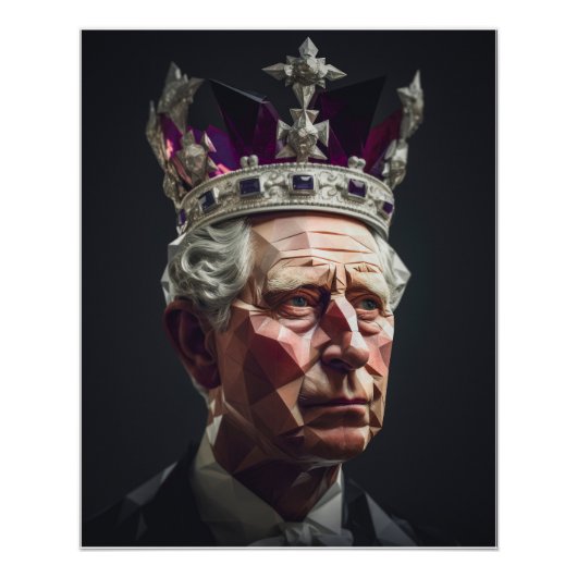 Poster Roi Charles III (Devant)