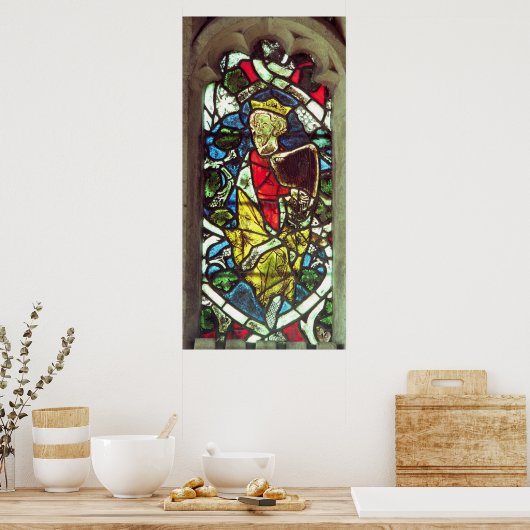 Poster Roi David, XIVe siècle (Cuisine)