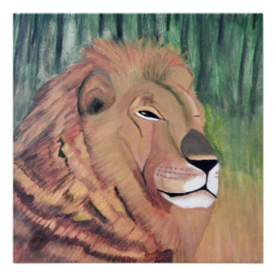 POSTER ROI DE LA JUNGLE