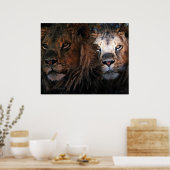 Poster Roi de la Jungle (Cuisine)