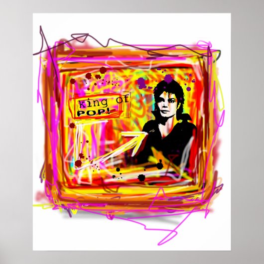 Poster Roi de la Pop (Devant)