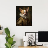 Poster Roi de la Renaissance Chihuahua (Bureau à domicile)