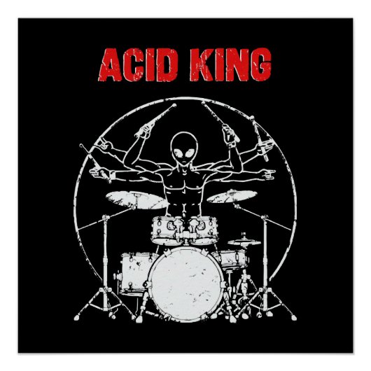 Poster Roi de l'acide (Devant)