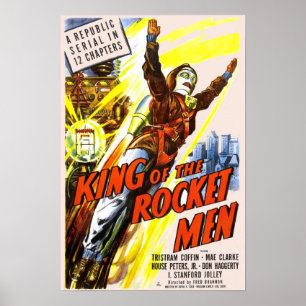 Poster Roi de l'affiche d'hommes de Rocket