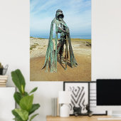 Poster roi de l'affiche passée (Bureau à domicile)