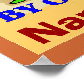 Poster Roi De Mardi Gras, Ajouter Des Noms, (Coin)