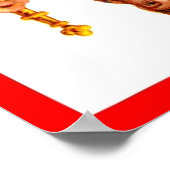 Poster Roi des Coeurs Reine des Coeurs Jack des Coeurs (Coin)