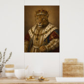 Poster Roi Léopard (Cuisine)