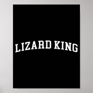 Poster Roi Lézard