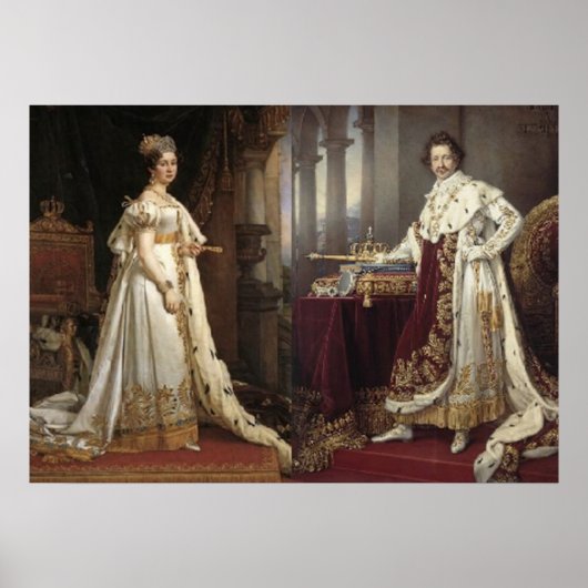 Poster Roi Louis Ier de Bavière (Devant)