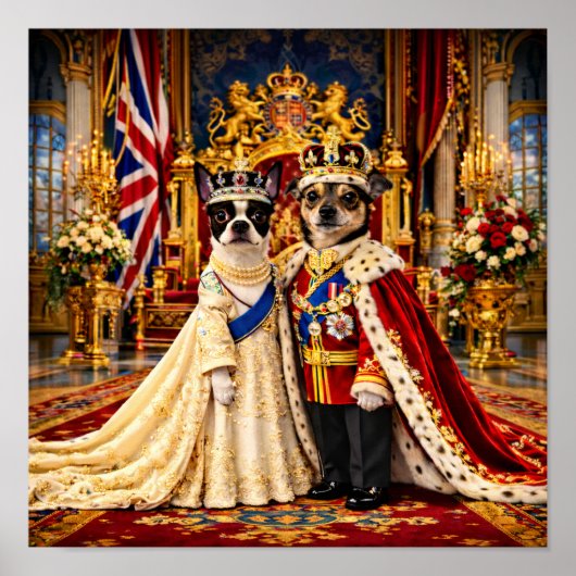 Poster "Roi & Reine" (Devant)