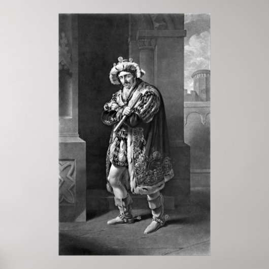 Poster Roi Richard III 1814 (Devant)