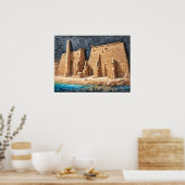 Poster Rois de l'Egypte antique Dendera Temple (Cuisine)