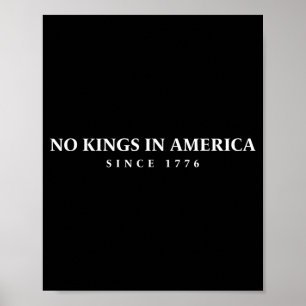 Poster Rois du 4 juillet en Amérique depuis 1776