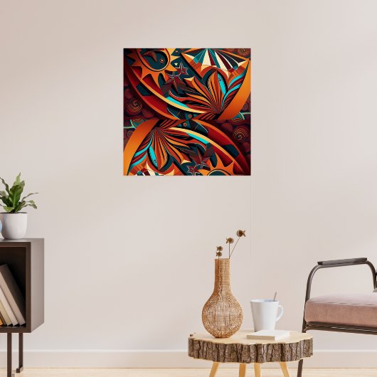 Poster RokcloneDesigns 2024 Art Intelligence Alien Series (Salon 3)