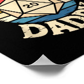 Poster Role Playing Gamer Dad Rpg Master Tabletop Funny R (Coin)