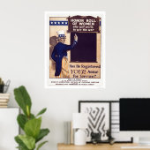 Poster Roll d'honneur des femmes (Bureau à domicile)