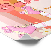 Poster Roll Retro Super Roller Skate cadeaux & signe (Coin)