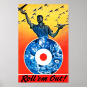 Poster Roll'em out (Devant)