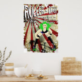 Poster Roller Derby (Cuisine)