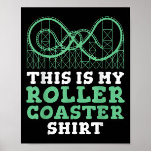 Poster Roller Dessous de verre Crew Amusement Park Fans D